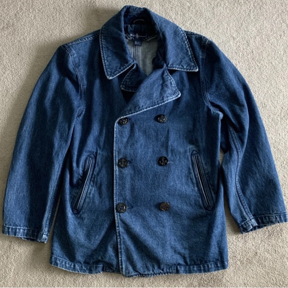 Ralph Lauren Denim Peacoat